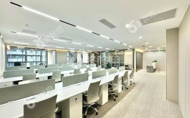 彩讯科技大厦_416平_豪装_办公室开间