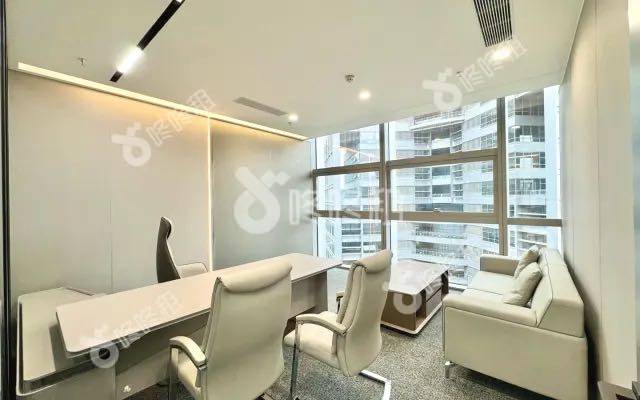彩讯科技大厦_416平_豪装_办公室隔间