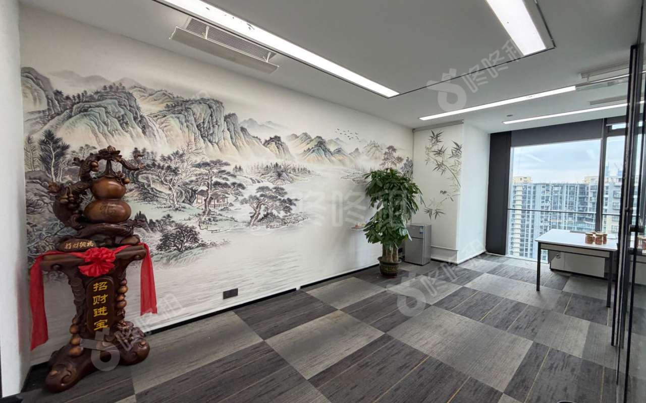 方大城_180平_精装_办公室隔间