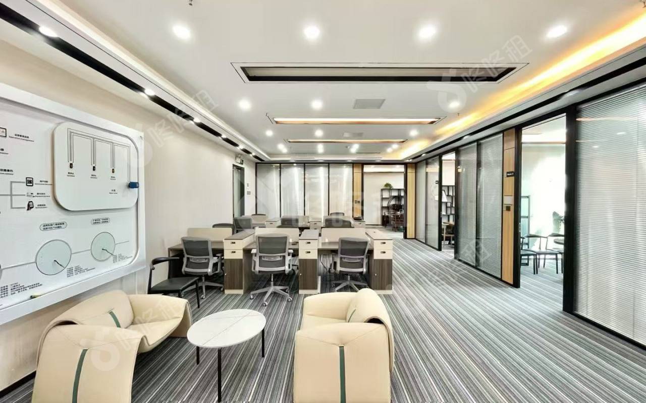 卓越世纪中心_598平_精装_办公室开间