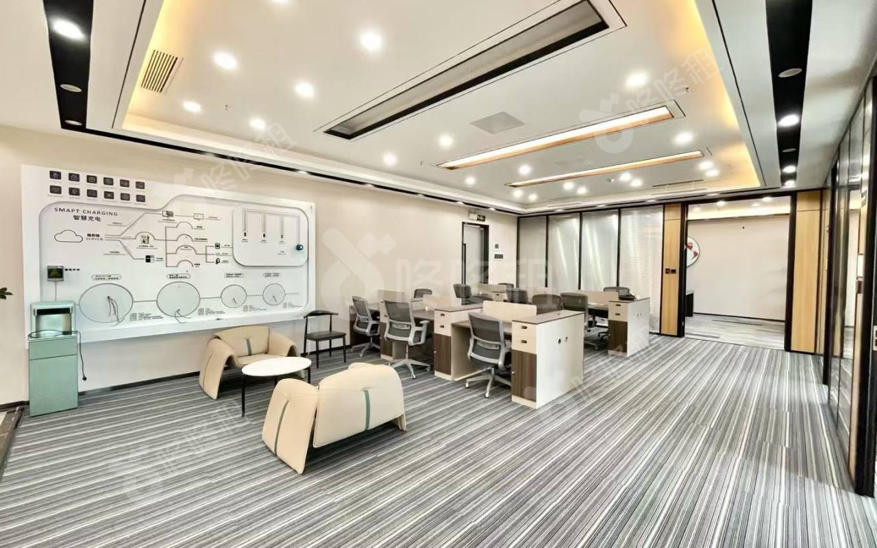 卓越世纪中心_598平_精装_办公室开间