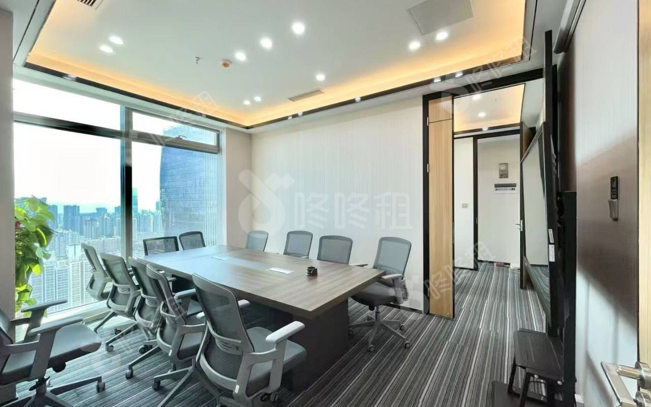 卓越世纪中心_598平_精装_办公室隔间
