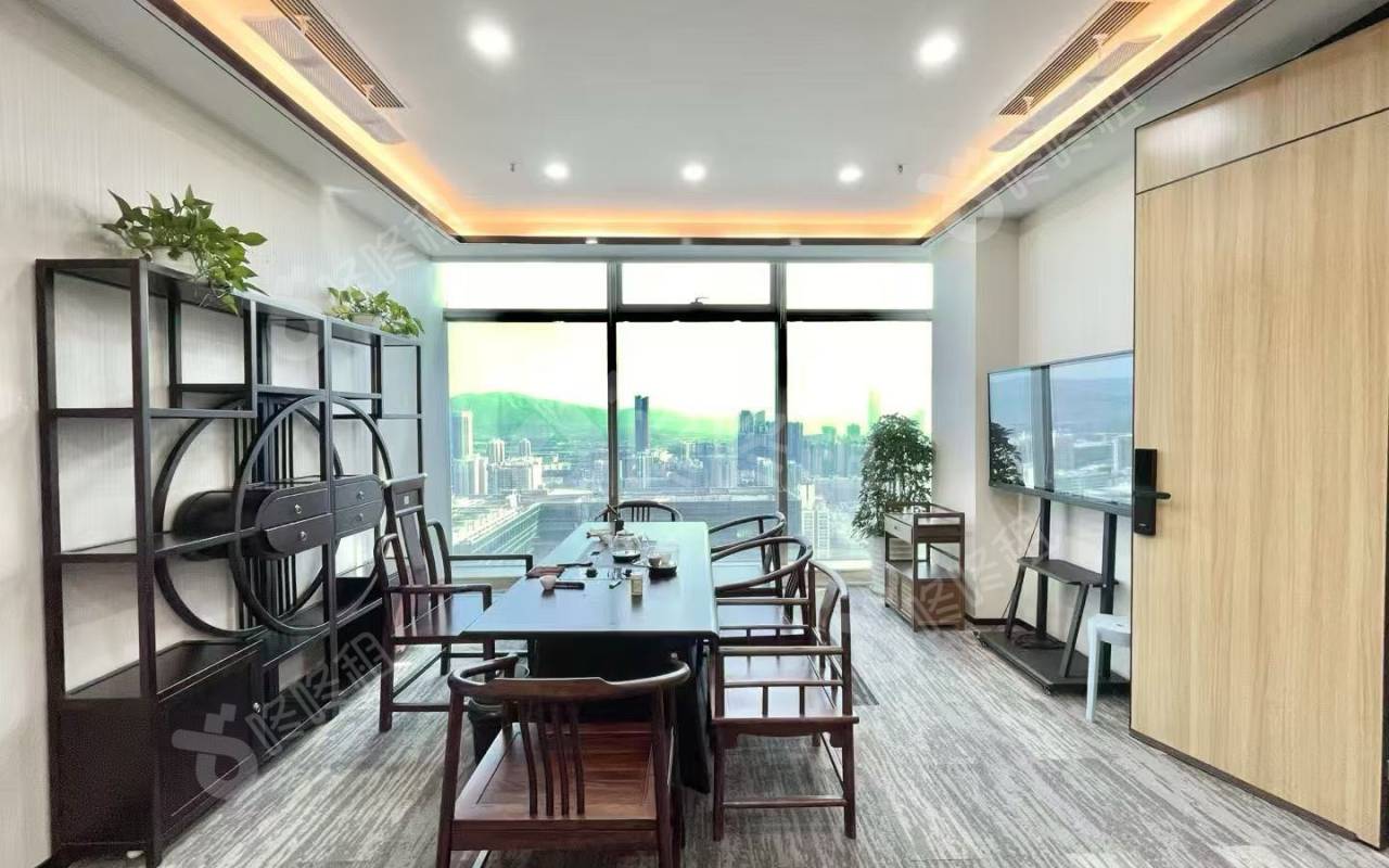 卓越世纪中心_598平_精装_办公室隔间