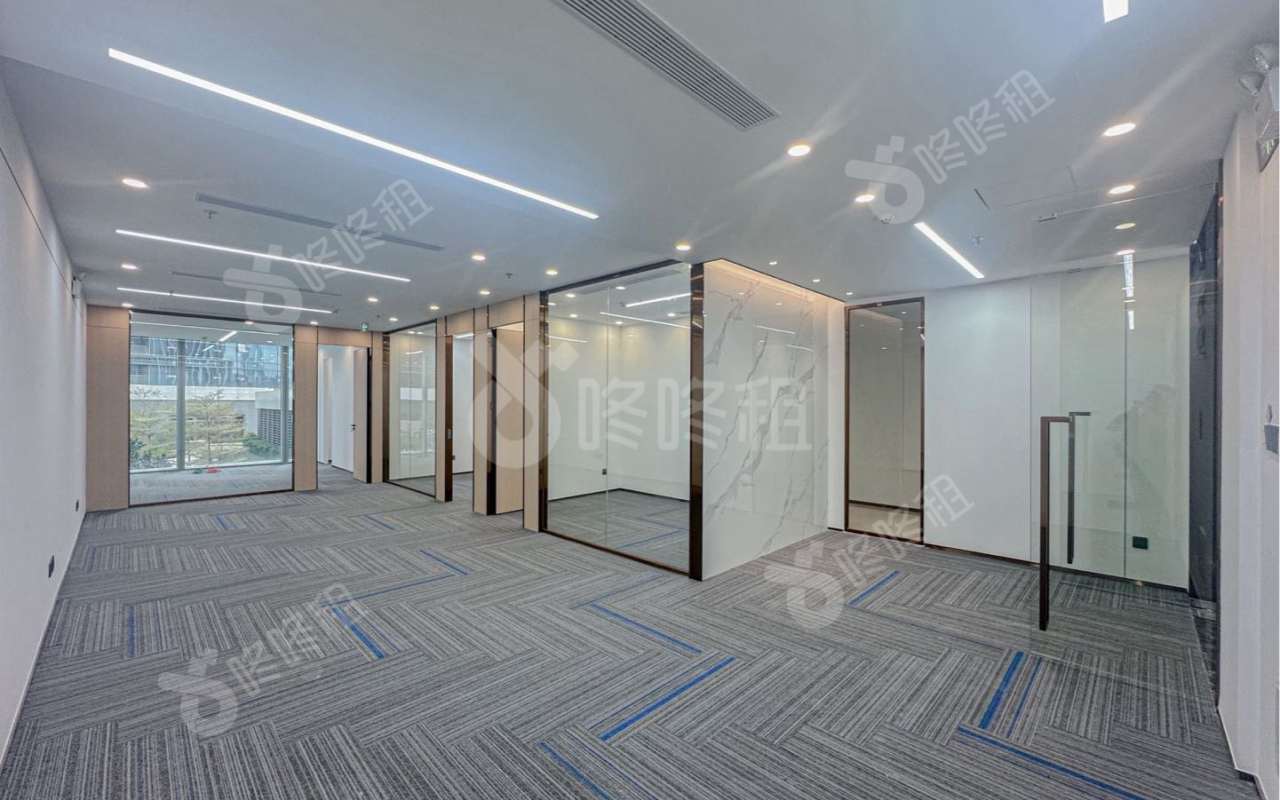 岁宝壹品苑_191.86平_精装_办公室开间