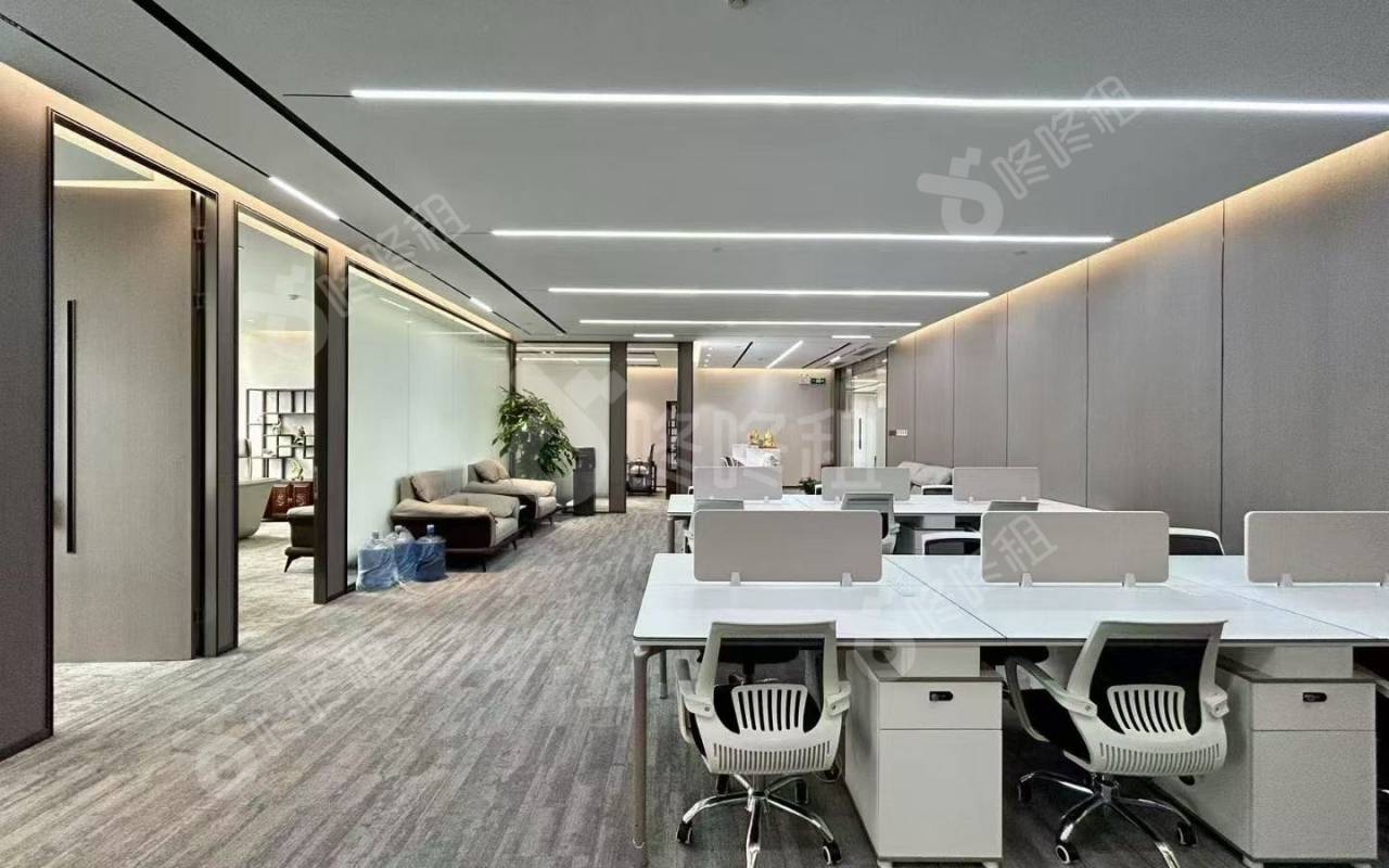 皇庭中心_469平_精装_办公室开间