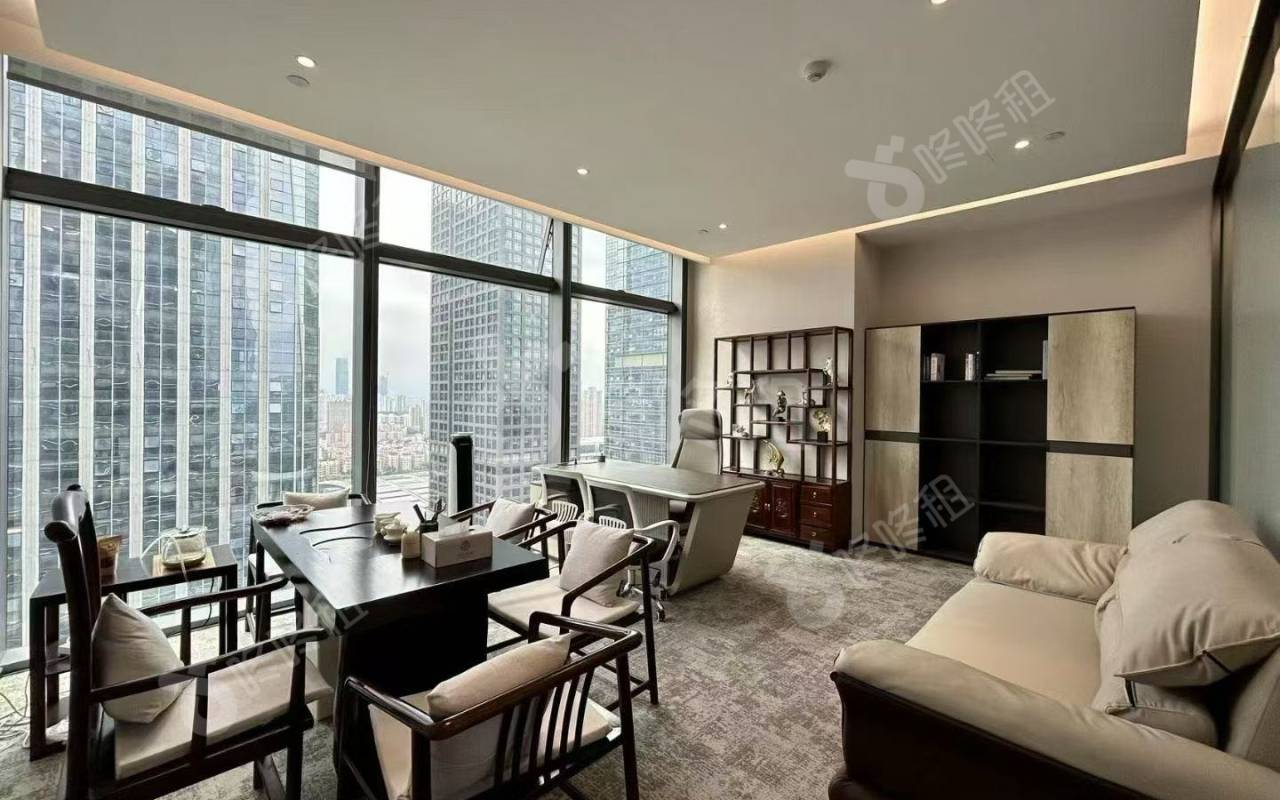 皇庭中心_469平_精装_办公室隔间