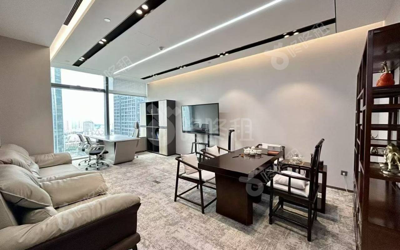 皇庭中心_469平_精装_办公室隔间