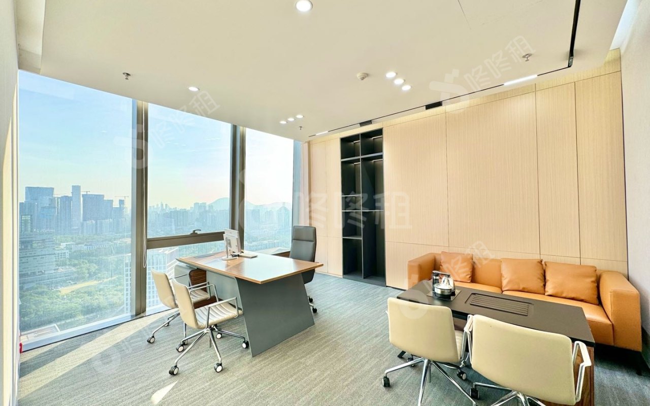 汉京中心（汉京金融中心）_724.78平_豪装_办公室隔间