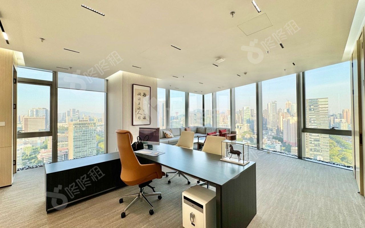 汉京中心（汉京金融中心）_724.78平_豪装_办公室隔间
