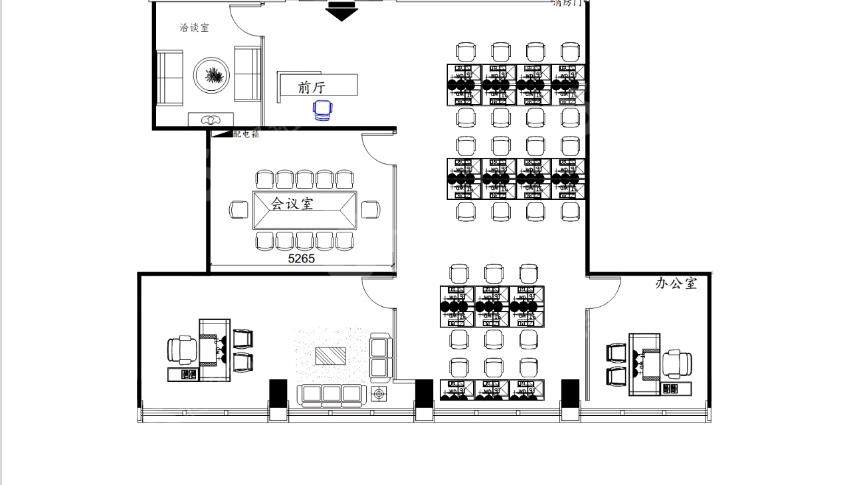 侨城坊_470平_精装_户型图