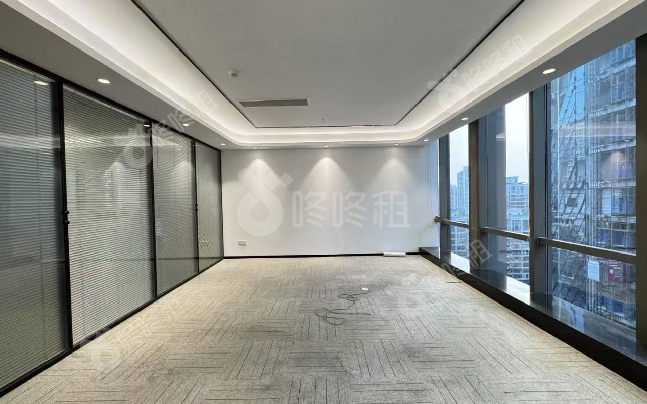 瀚森大厦_468平_精装_办公室隔间