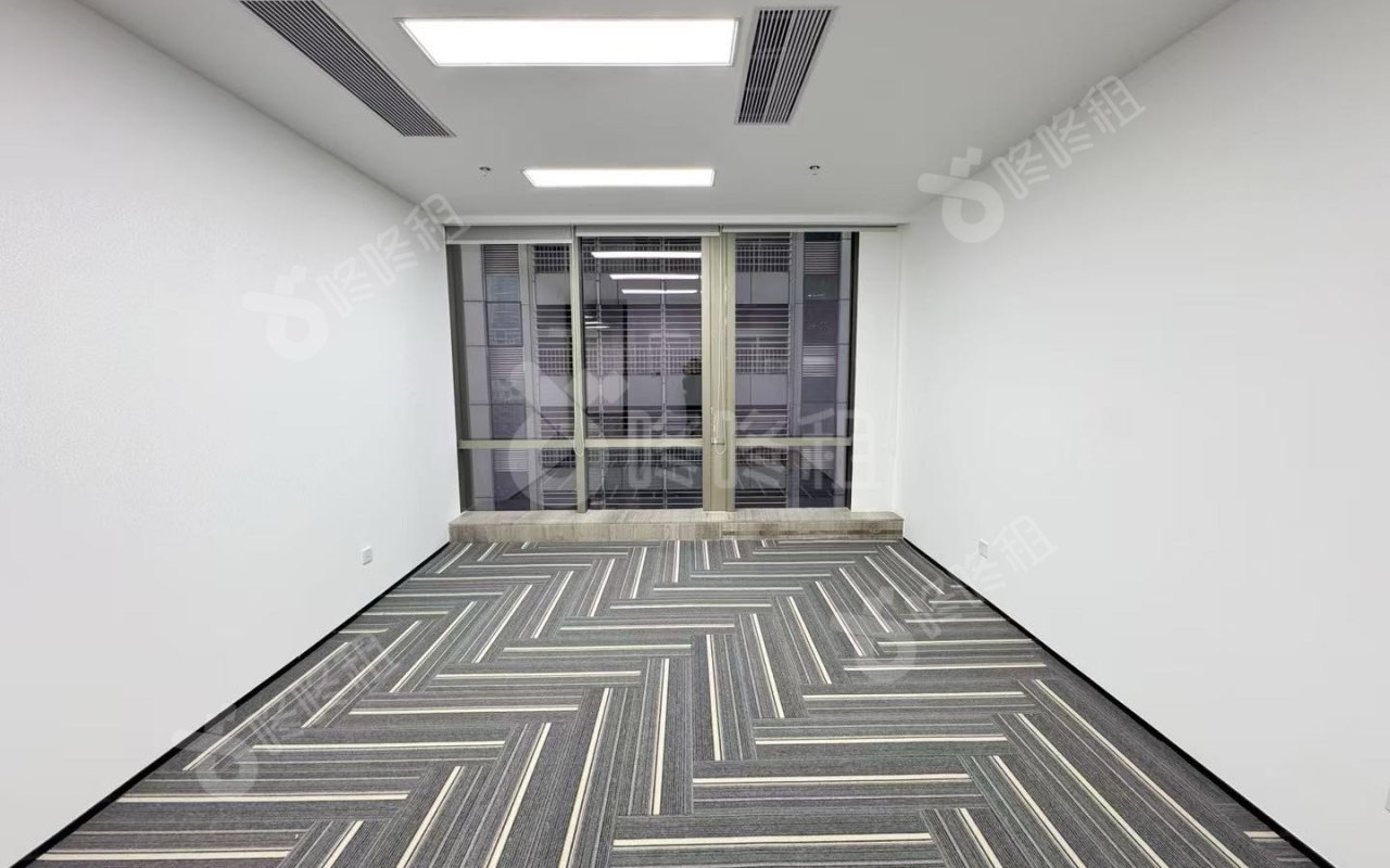 瀚森大厦_198平_精装_办公室隔间