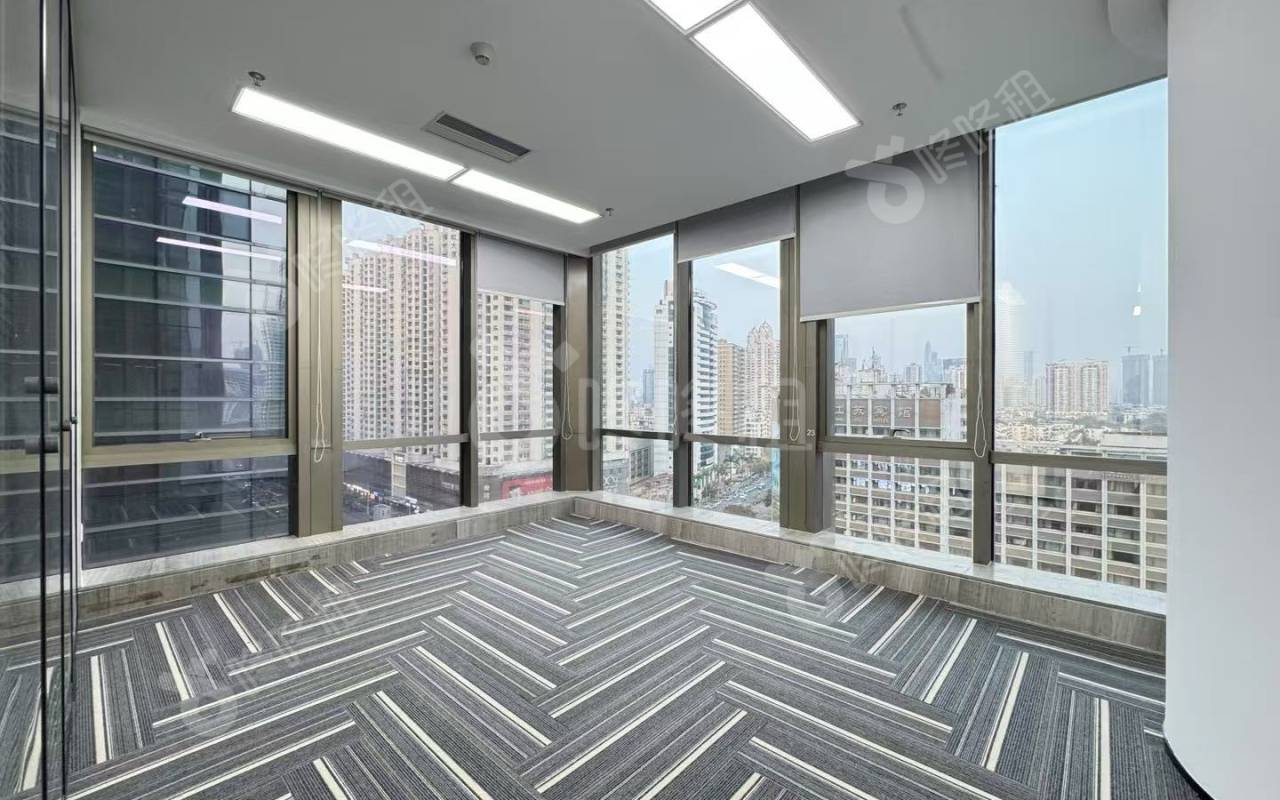 瀚森大厦_240平_精装_办公室隔间