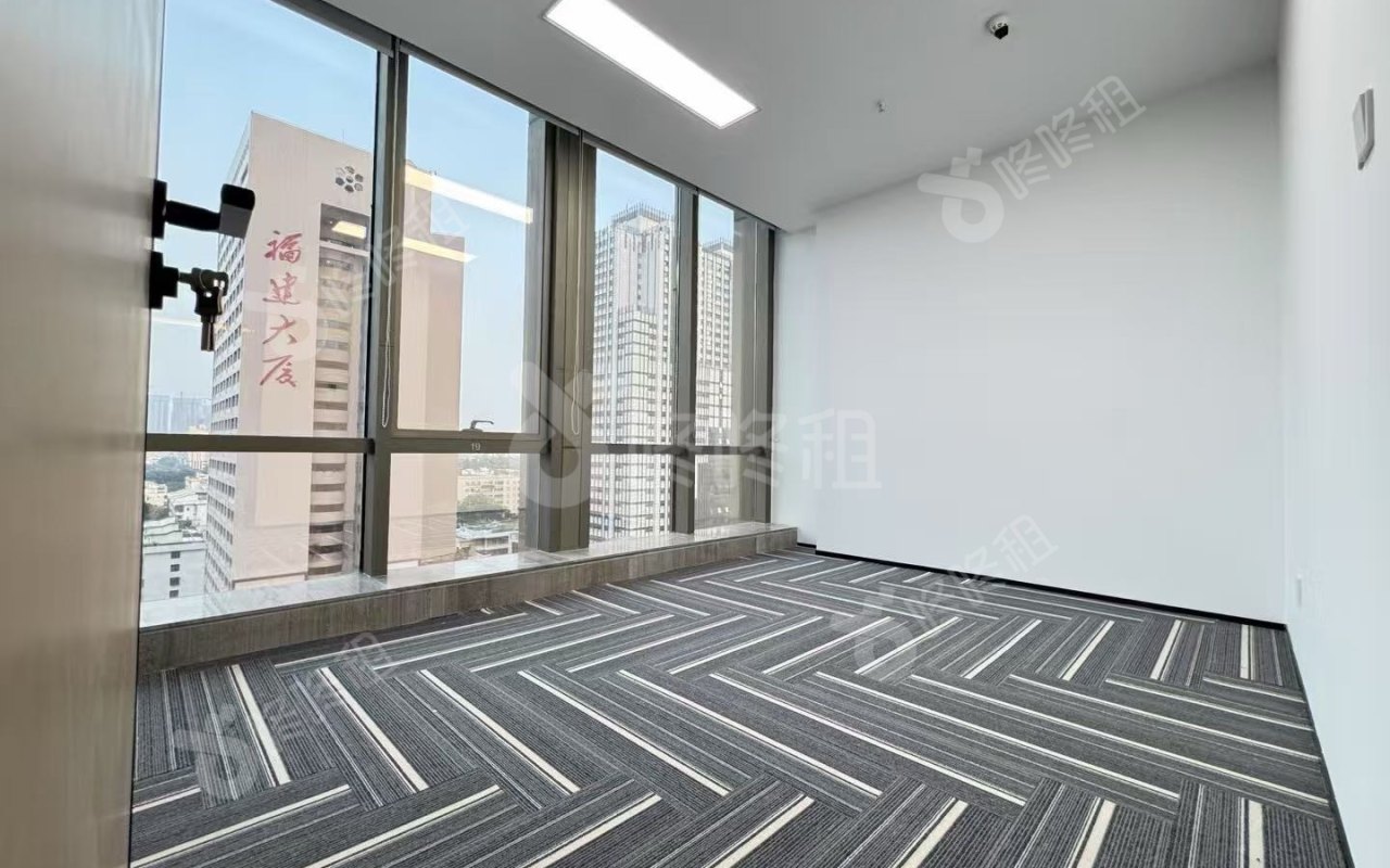 瀚森大厦_136平_精装_办公室隔间