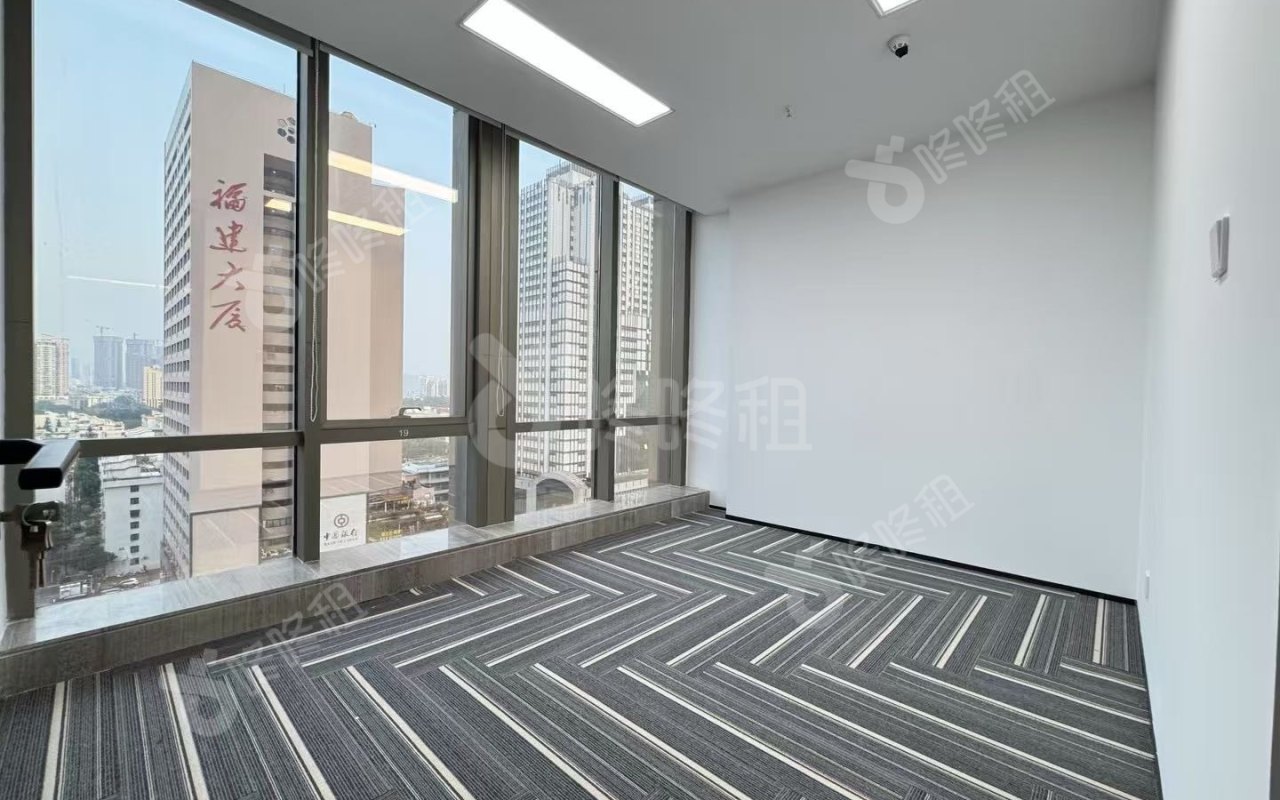 瀚森大厦_136平_精装_办公室隔间