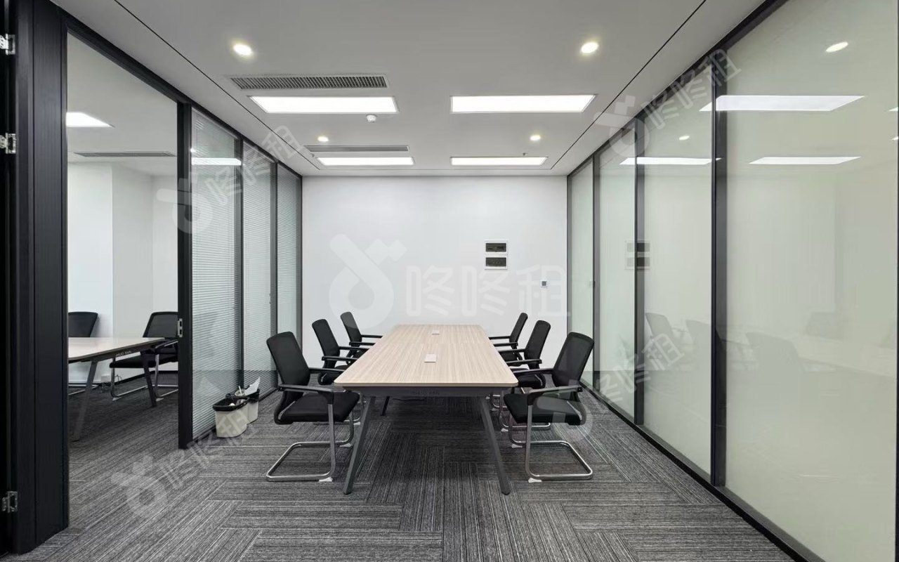 瀚森大厦_140平_精装_办公室开间