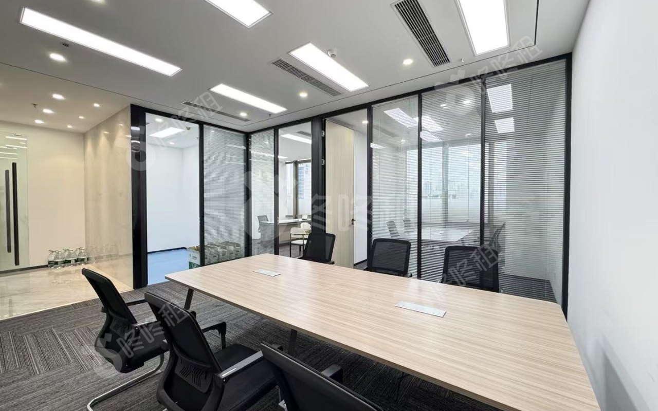 瀚森大厦_140平_精装_办公室开间