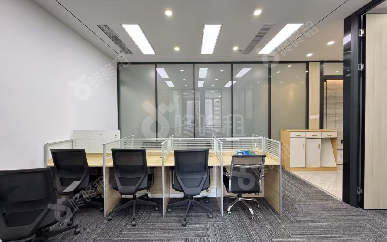 瀚森大厦_126平_精装_办公室开间