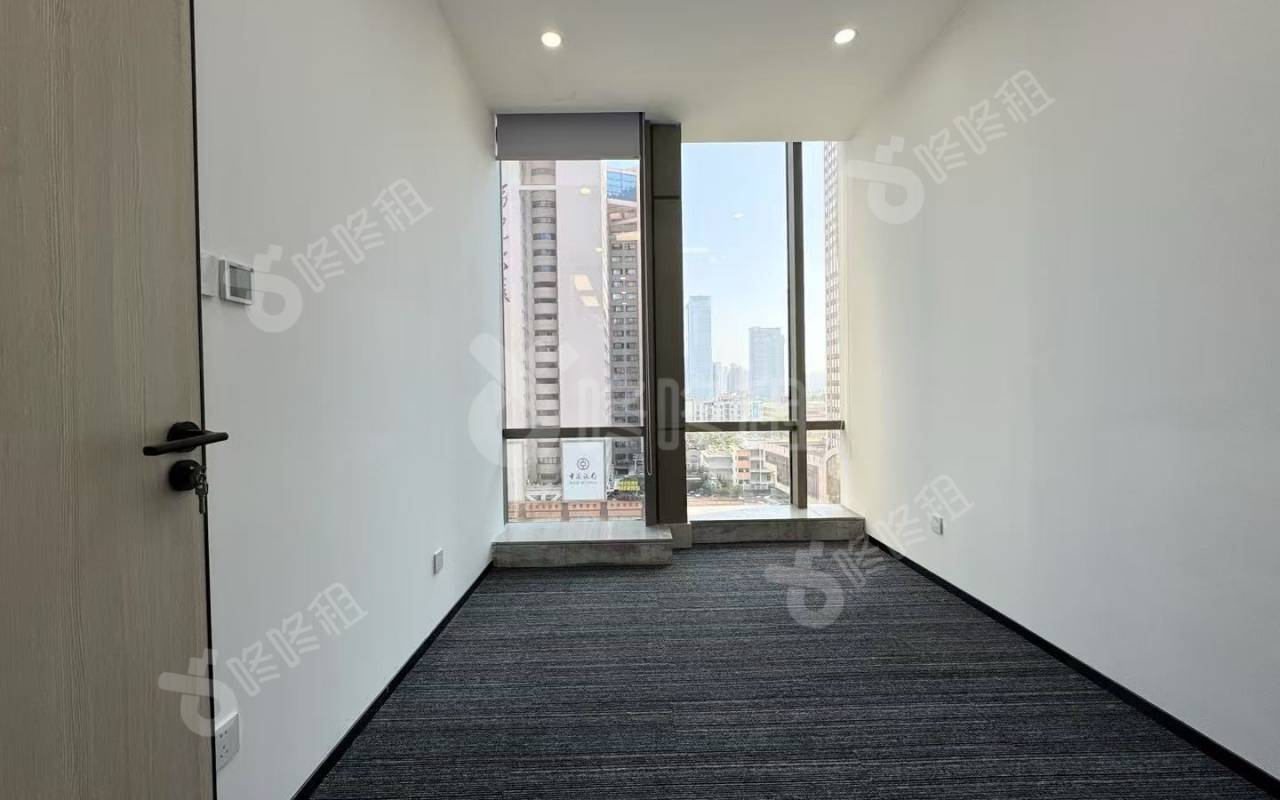 瀚森大厦_126平_精装_办公室隔间