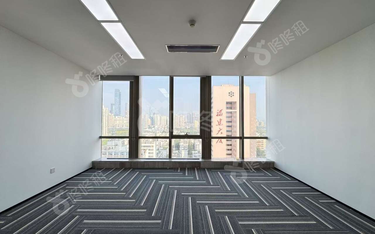 瀚森大厦_438平_精装_办公室隔间