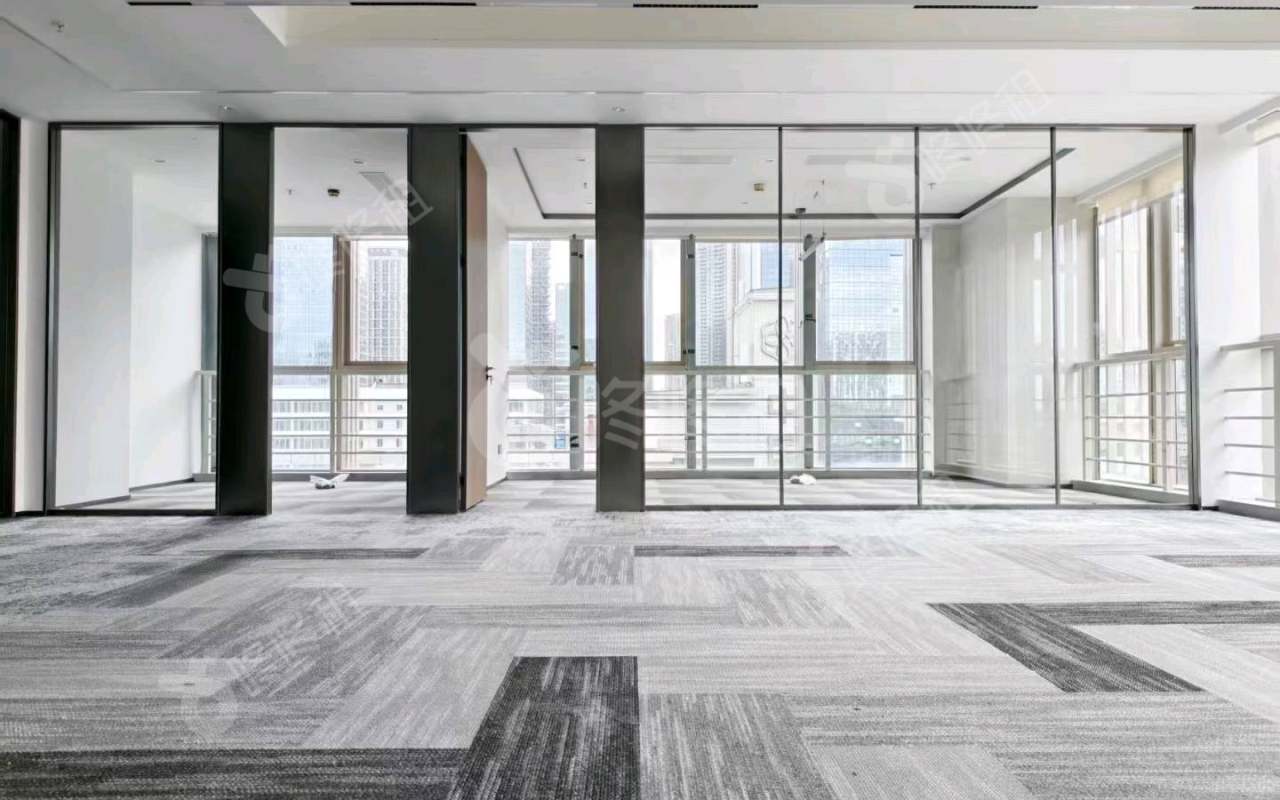 创维半导体设计大厦_184.17平_精装_办公室开间