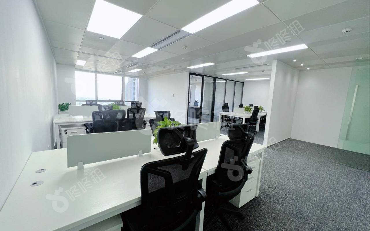 尚美科技大厦_194平_精装_办公室开间