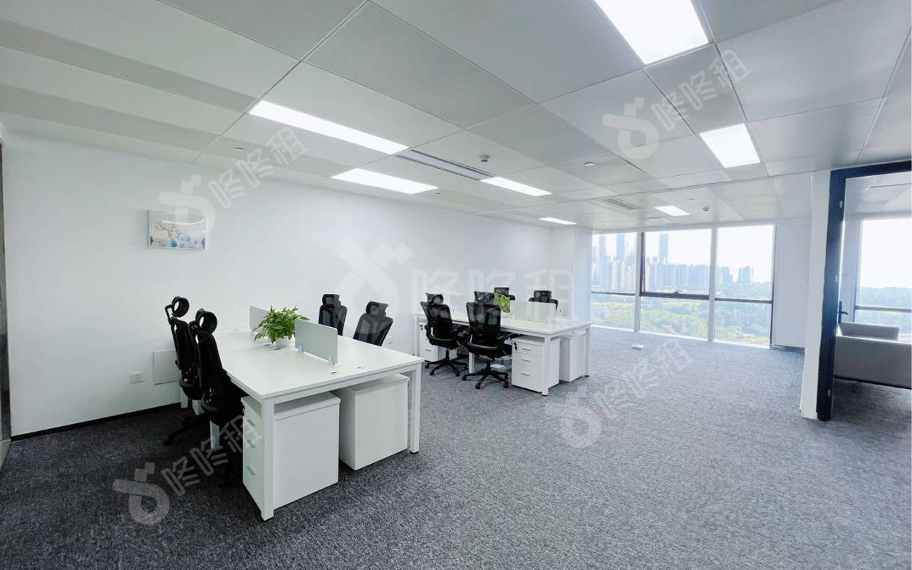 尚美科技大厦_194平_精装_办公室开间