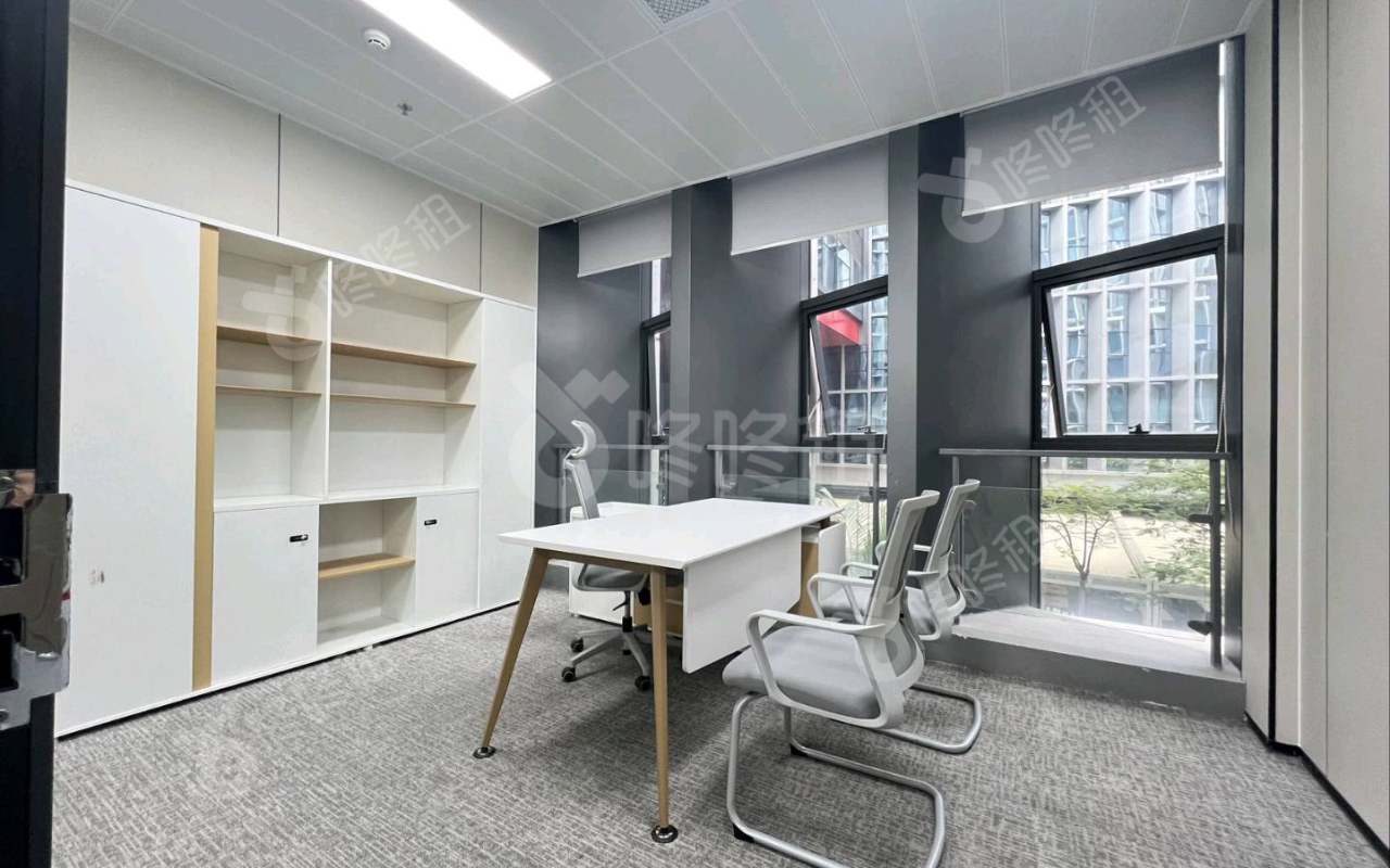 深圳市软件产业基地_98平_精装_办公室隔间