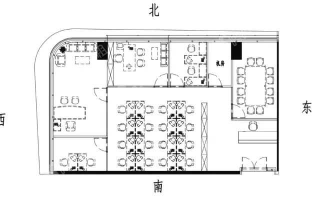 海王星辰大厦_351平_精装_办公室房源出租