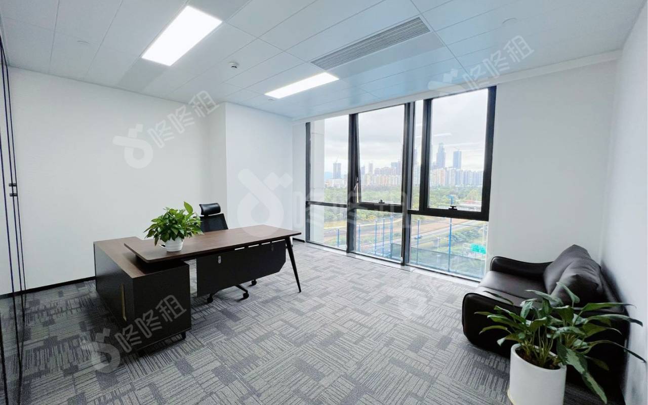 尚美科技大厦_192平_精装_办公室隔间