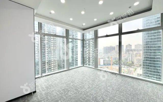 玺玥大厦_384平_精装_办公室隔间