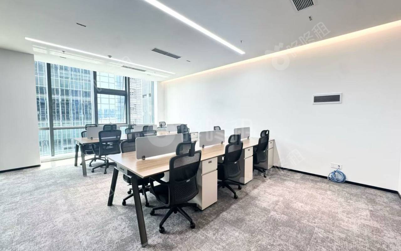 光峰科技大厦_200平_精装_办公室开间