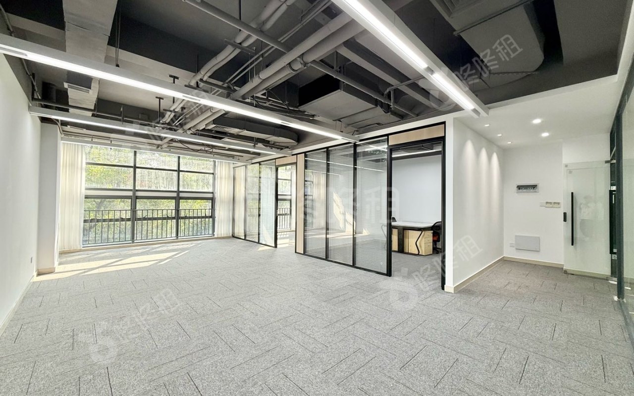 兰光科技大厦_148平_精装_办公室开间