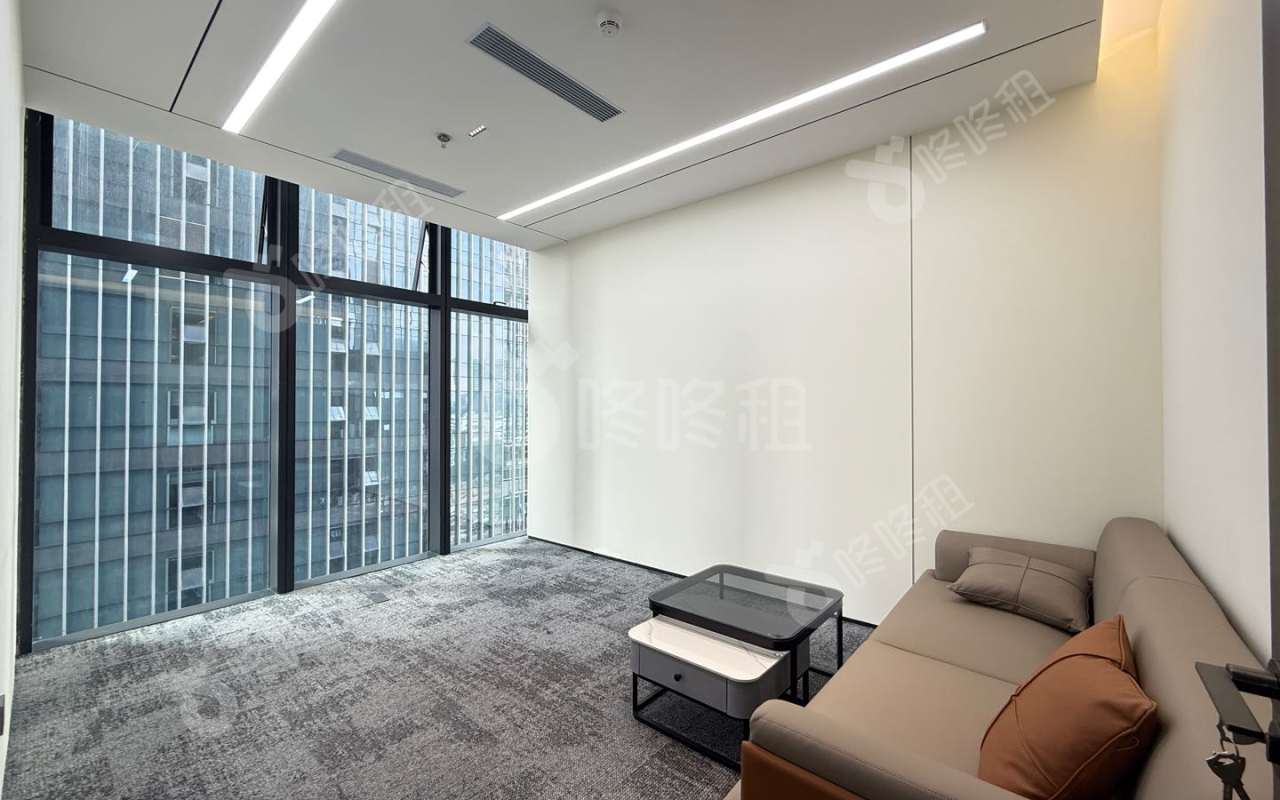 迅雷大厦_206平_精装_办公室隔间