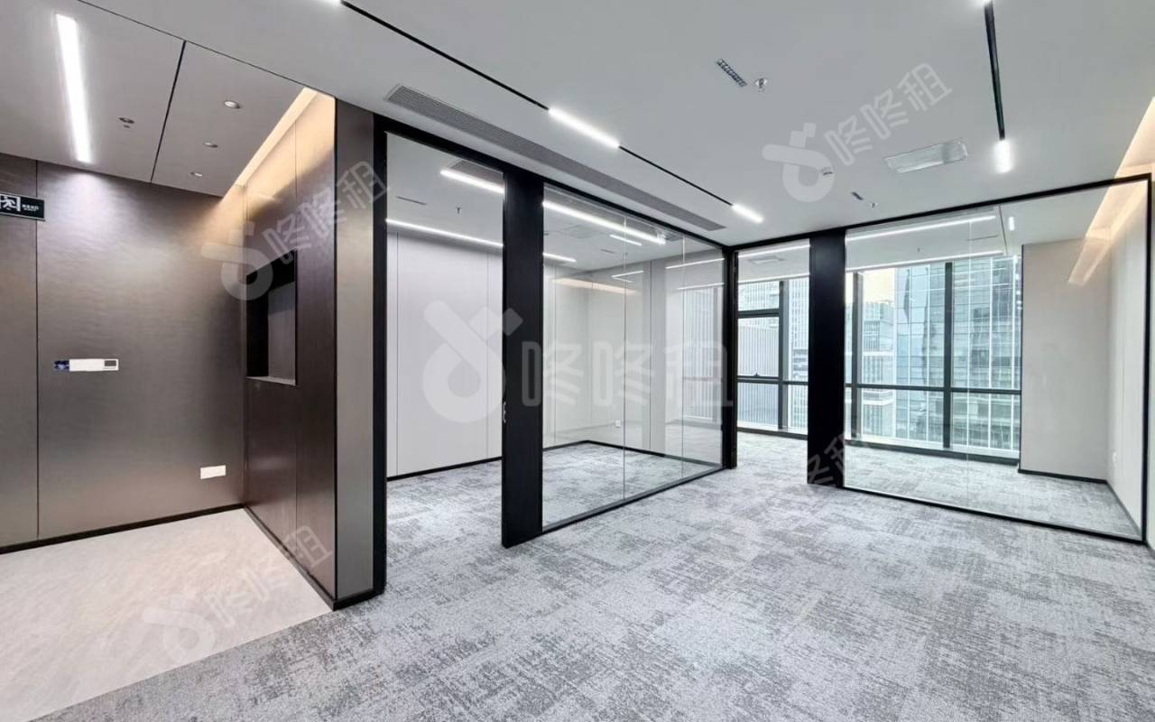 光峰科技大厦_139平_精装_办公室开间