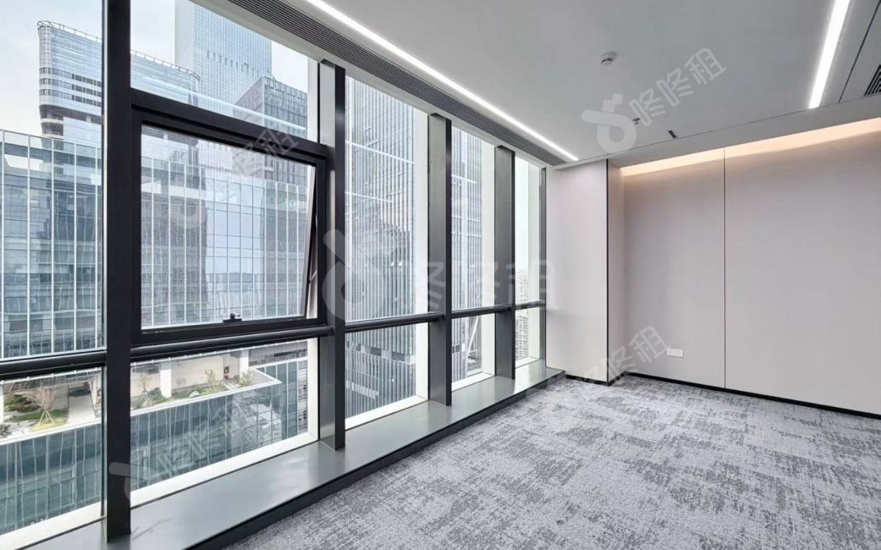 光峰科技大厦_139平_精装_办公室隔间