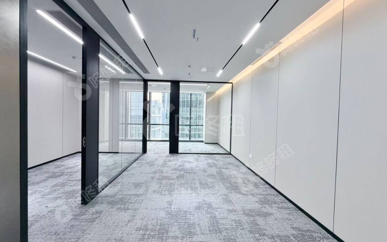 光峰科技大厦_139平_精装_办公室开间