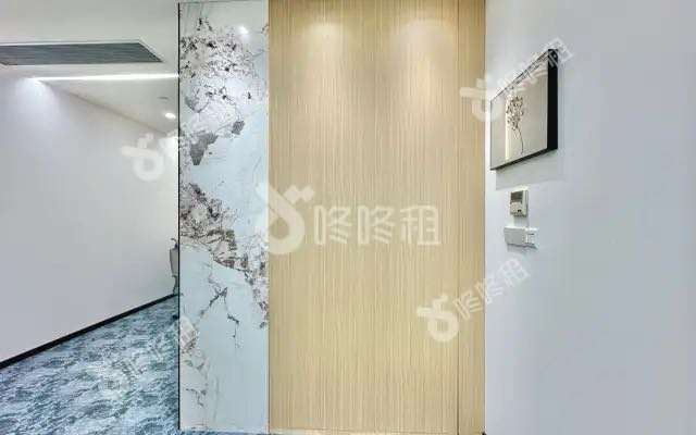 九洲电器大厦_82平_豪装_前台