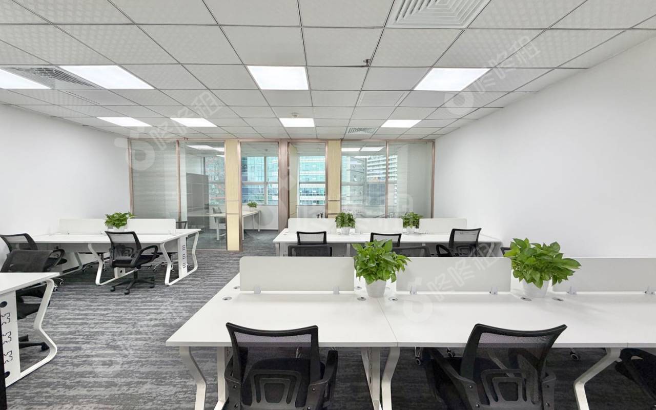 曙光大厦(朗诗大厦）_109平_豪装_办公室开间