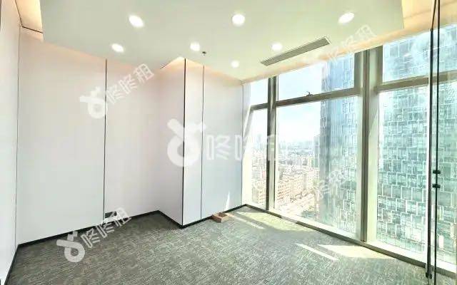 玺玥大厦_218平_豪装_办公室隔间