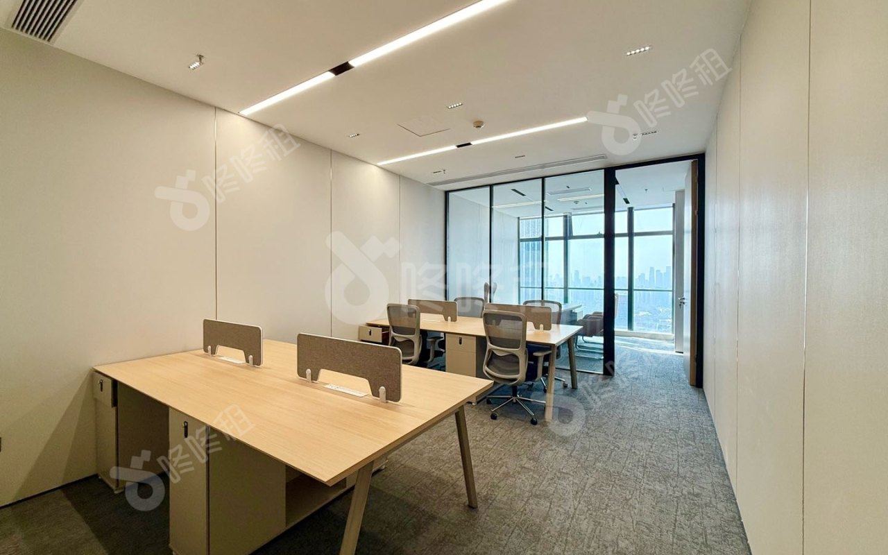 深圳湾科技生态园_275平_豪装_办公室开间