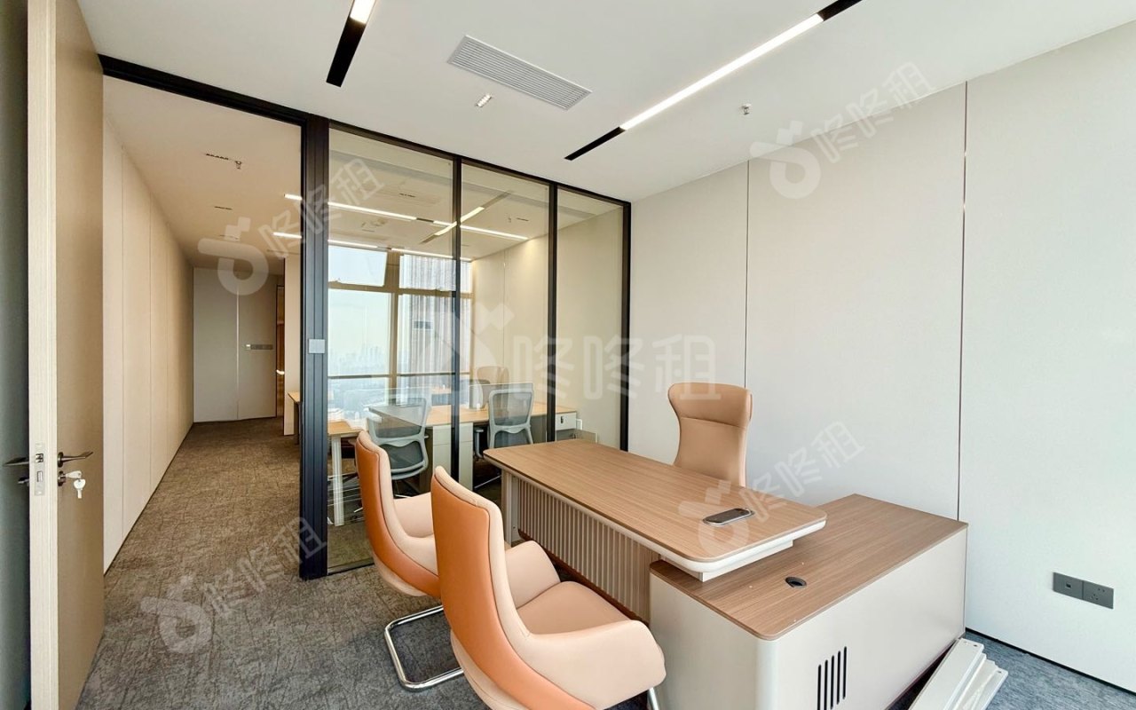 深圳湾科技生态园_275平_豪装_办公室隔间