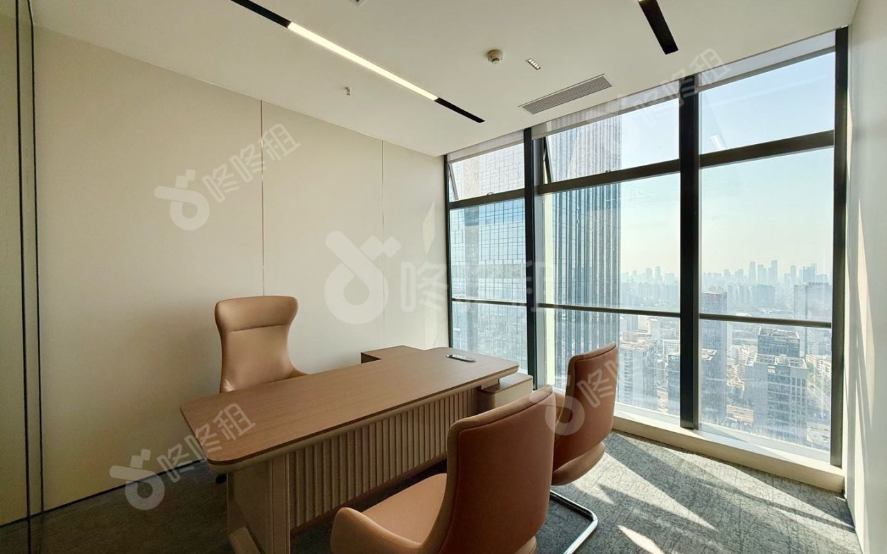 深圳湾科技生态园_275平_豪装_办公室隔间