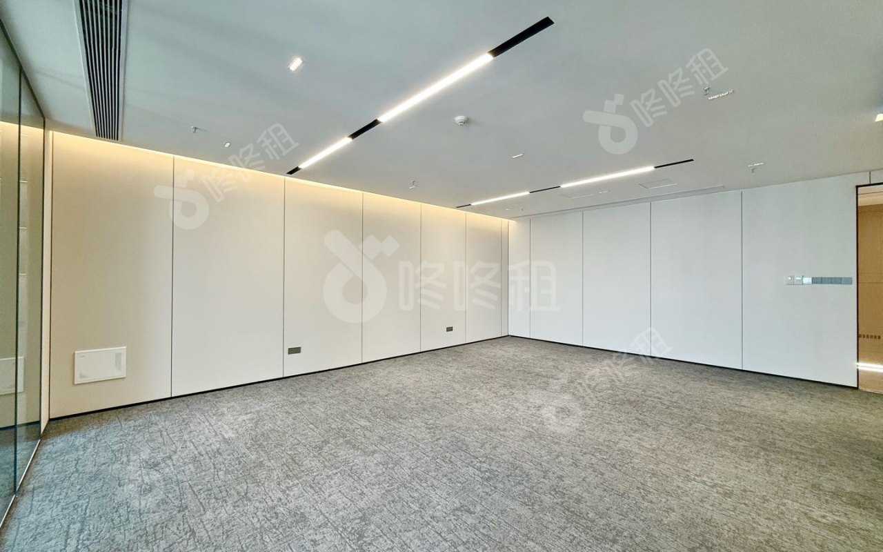 深圳湾科技生态园_128平_精装_办公室开间