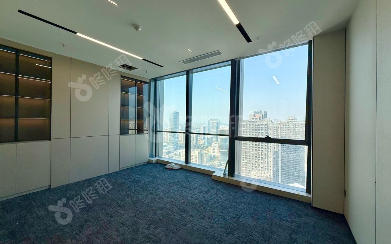 深圳湾科技生态园_128平_精装_办公室隔间