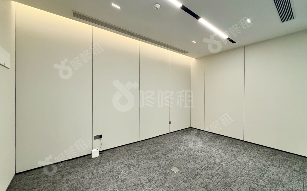 深圳湾科技生态园_128平_精装_办公室隔间