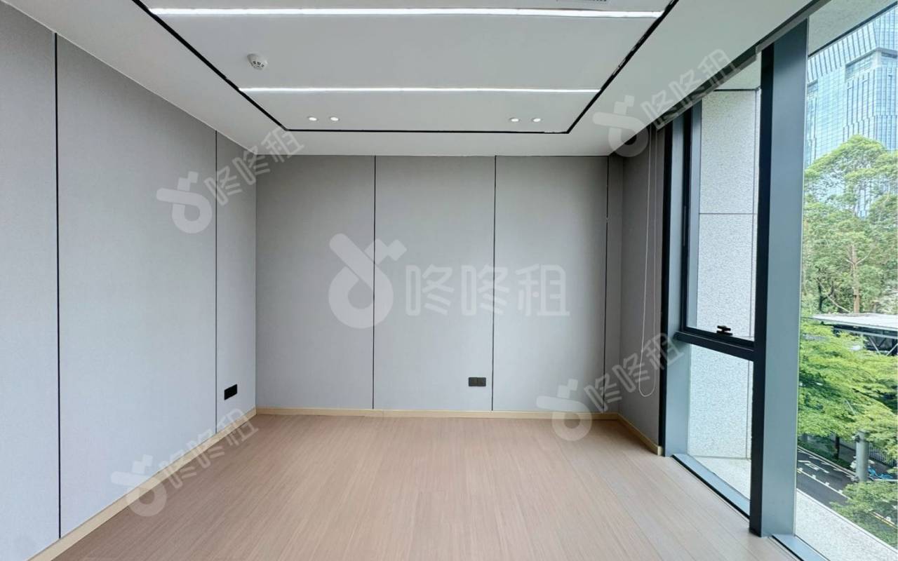 中检大厦_196平_豪装_办公室隔间