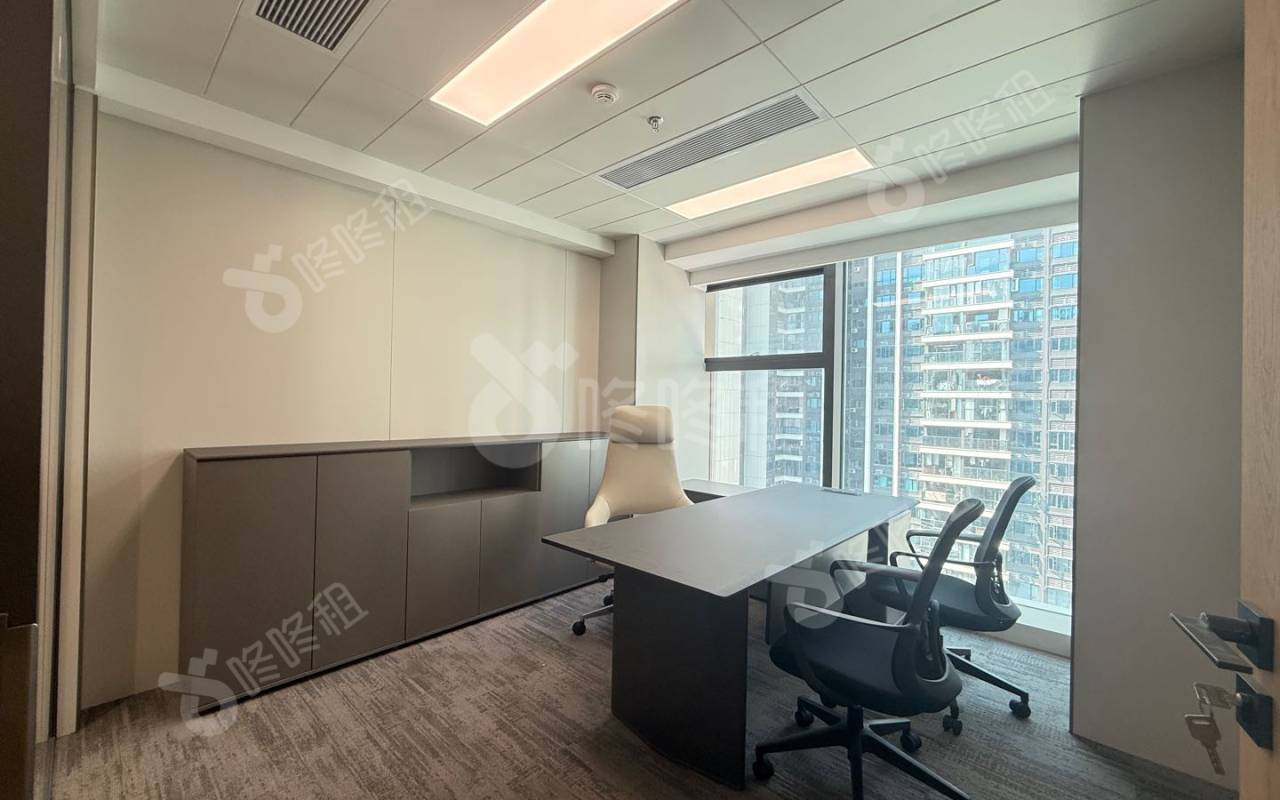 京地海樾府_168平_豪装_办公室隔间