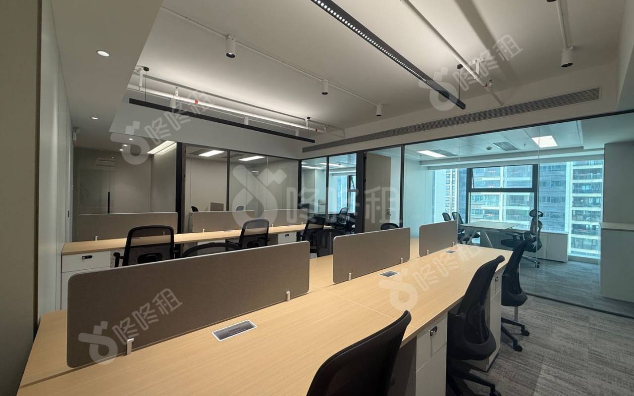 京地海樾府_198平_豪装_办公室开间