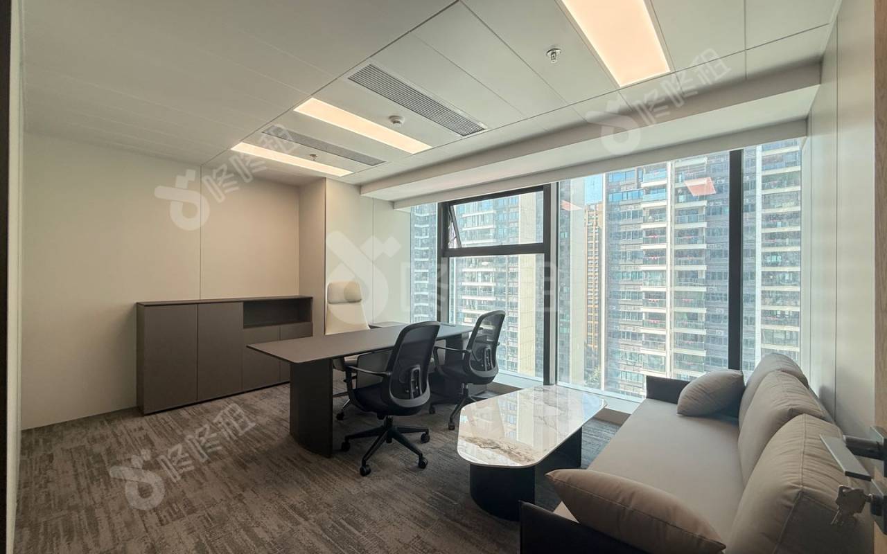 京地海樾府_198平_豪装_办公室隔间